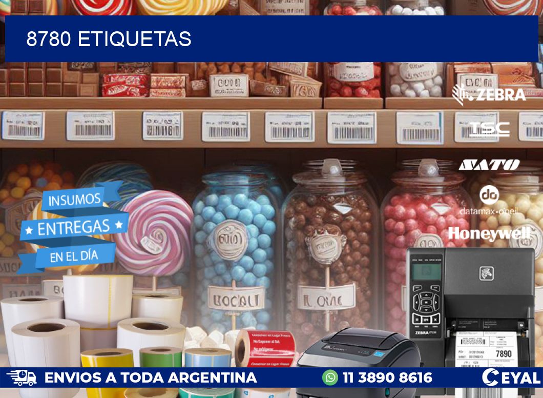 8780 ETIQUETAS