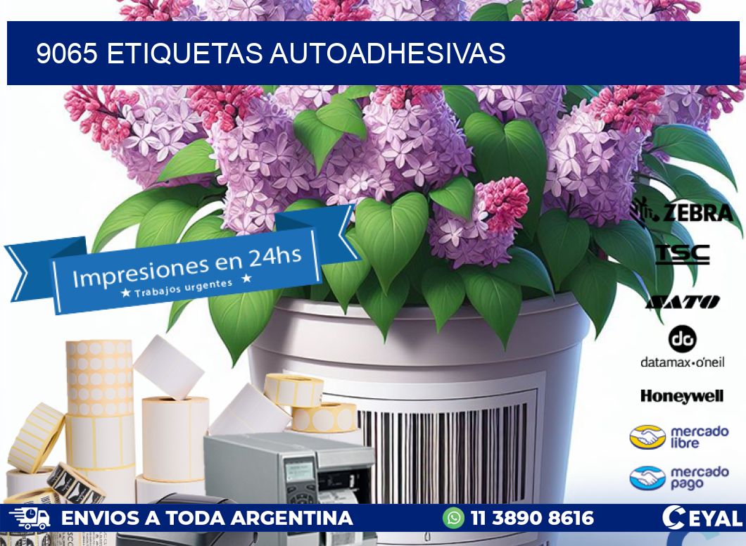 9065 ETIQUETAS AUTOADHESIVAS