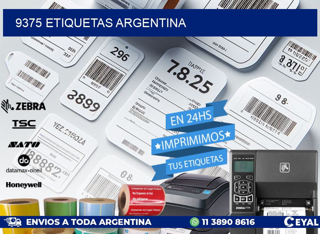 9375 ETIQUETAS ARGENTINA