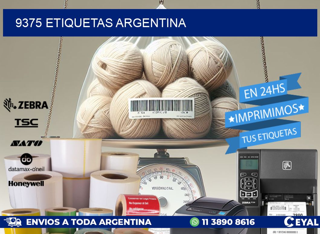 9375 ETIQUETAS ARGENTINA