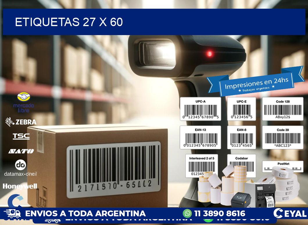 ETIQUETAS 27 x 60