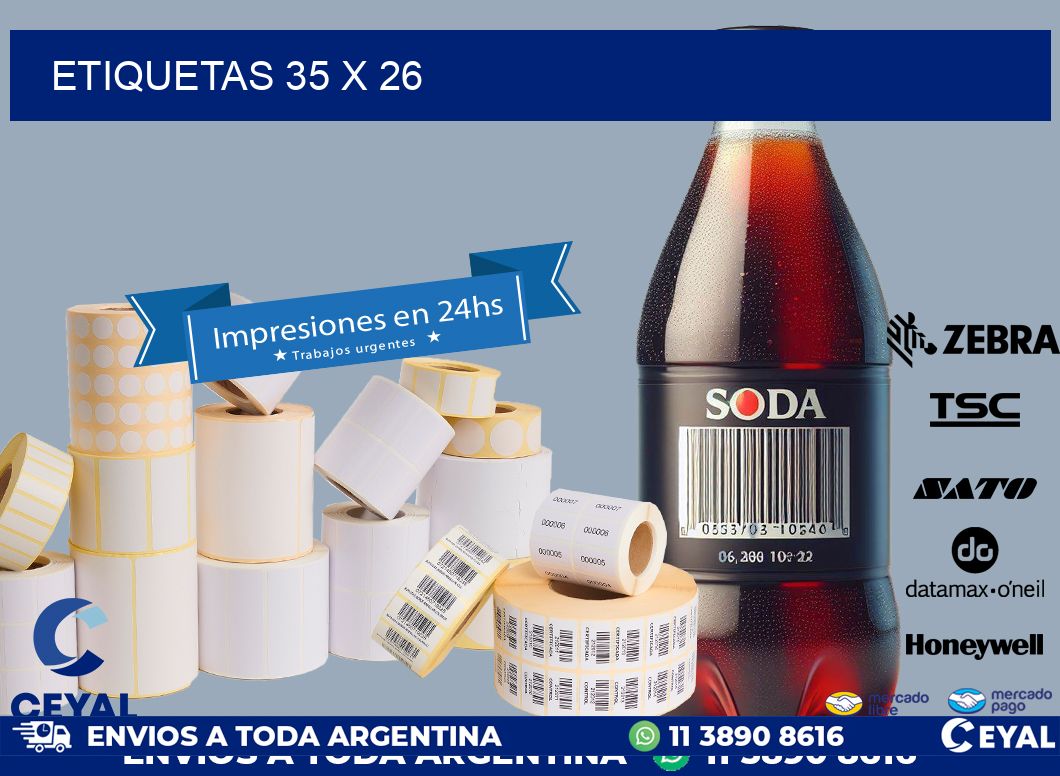 ETIQUETAS 35 x 26