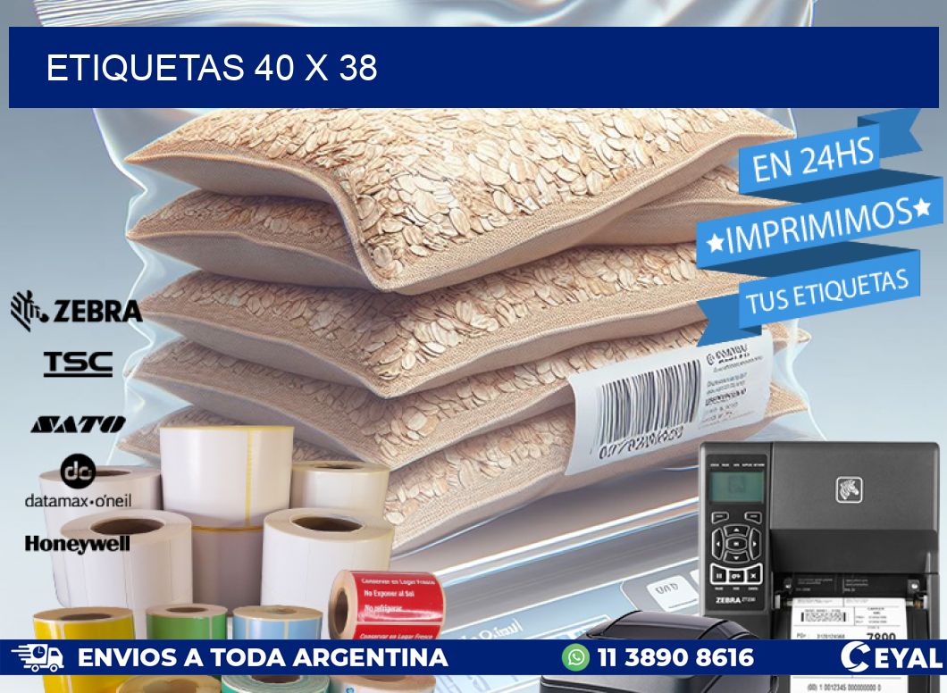 ETIQUETAS 40 x 38