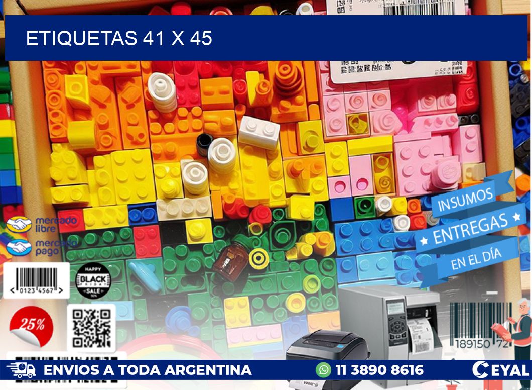 ETIQUETAS 41 x 45