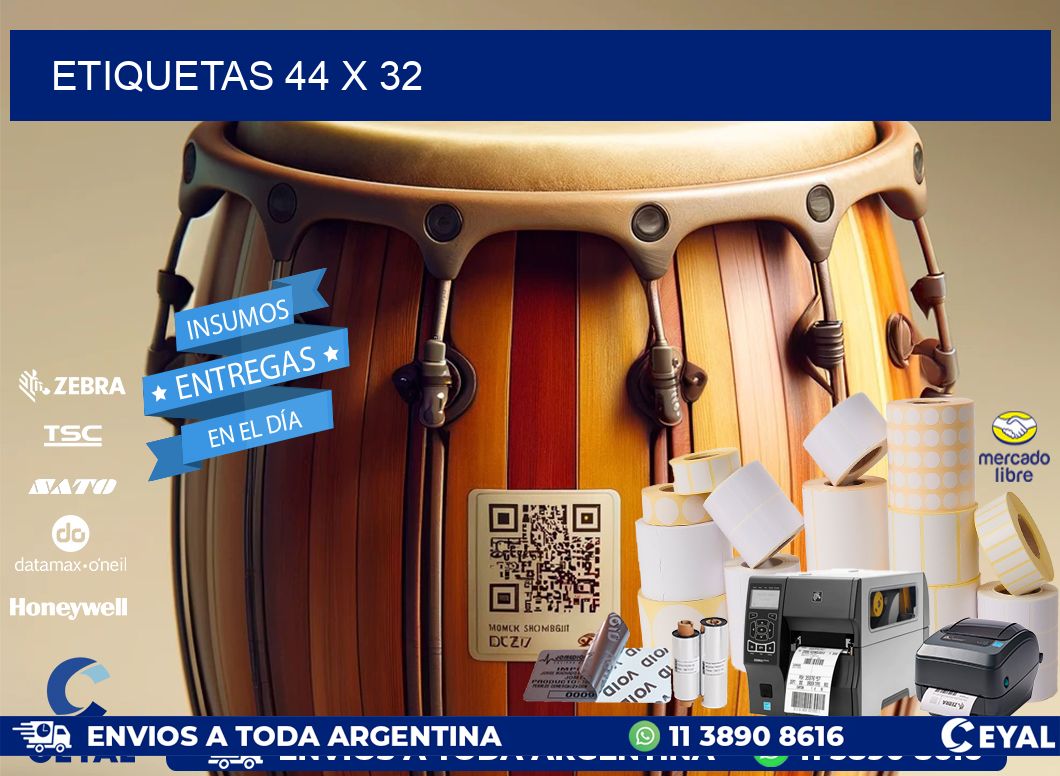 ETIQUETAS 44 x 32