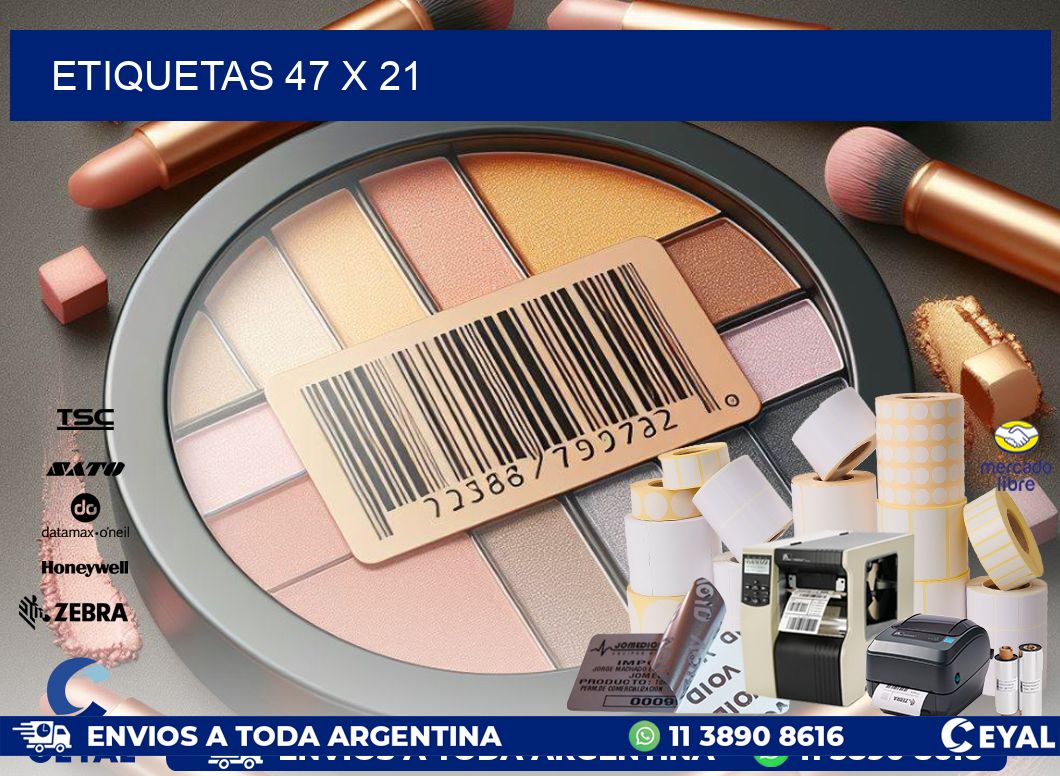 ETIQUETAS 47 x 21