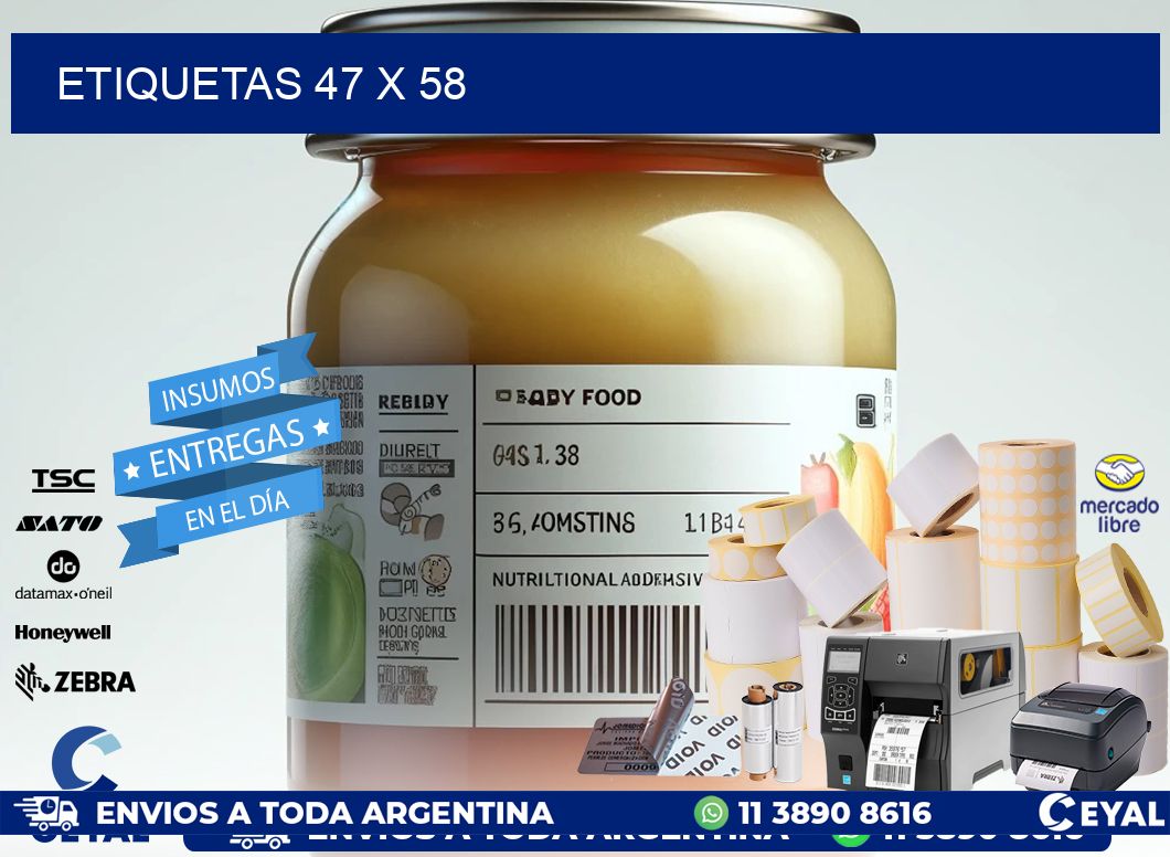 ETIQUETAS 47 x 58