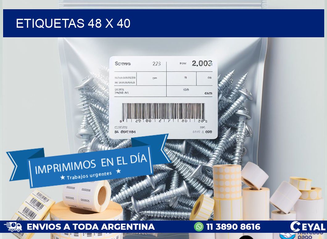 ETIQUETAS 48 x 40