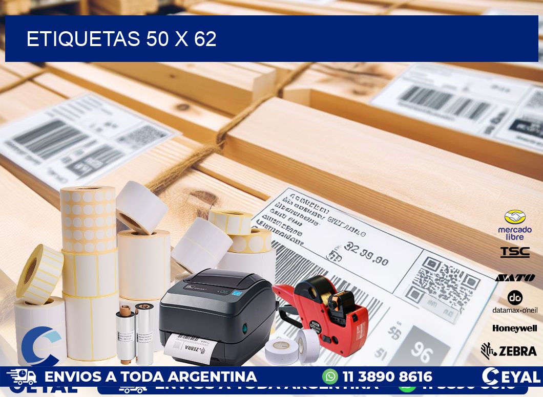 ETIQUETAS 50 x 62
