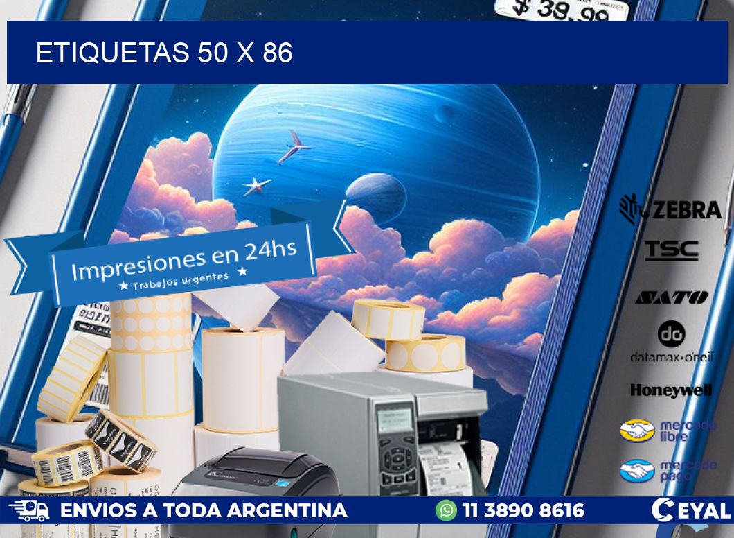 ETIQUETAS 50 x 86