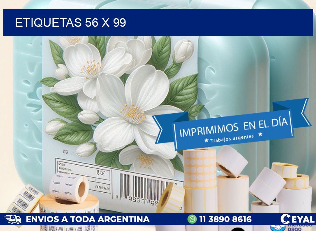 ETIQUETAS 56 x 99