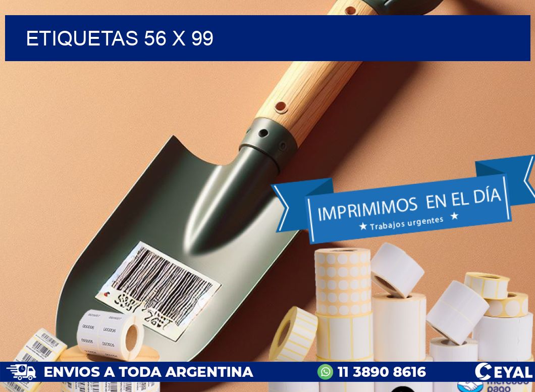 ETIQUETAS 56 x 99