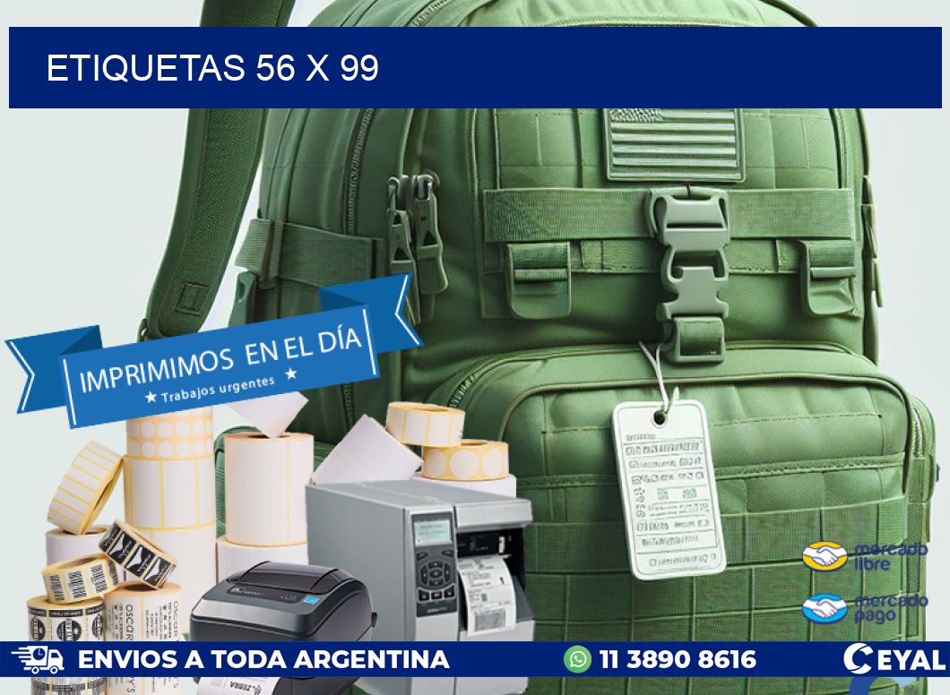 ETIQUETAS 56 x 99