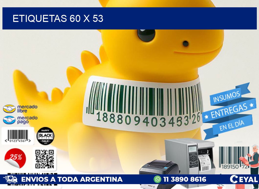 ETIQUETAS 60 x 53