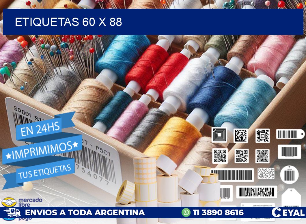 ETIQUETAS 60 x 88