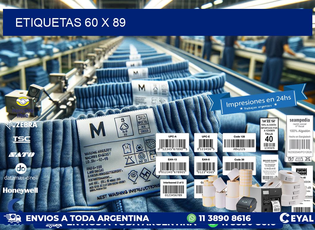ETIQUETAS 60 x 89