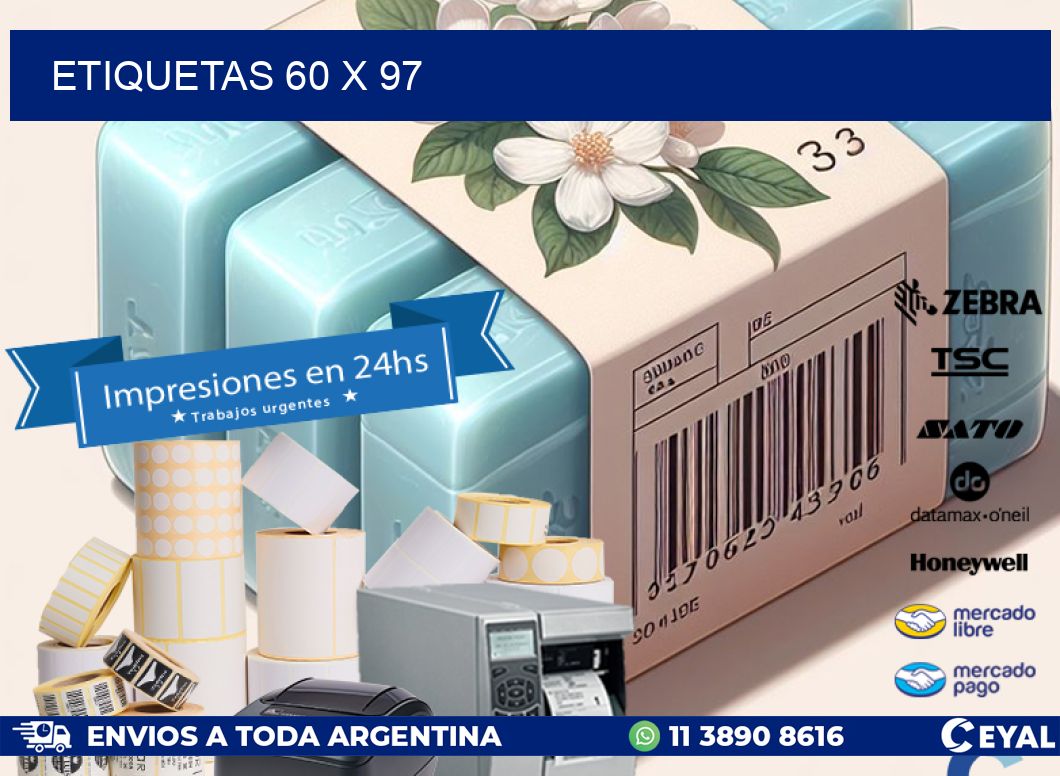 ETIQUETAS 60 x 97
