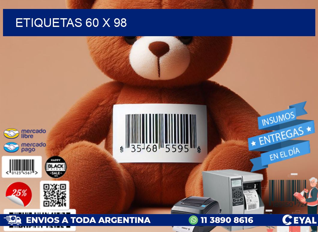 ETIQUETAS 60 x 98