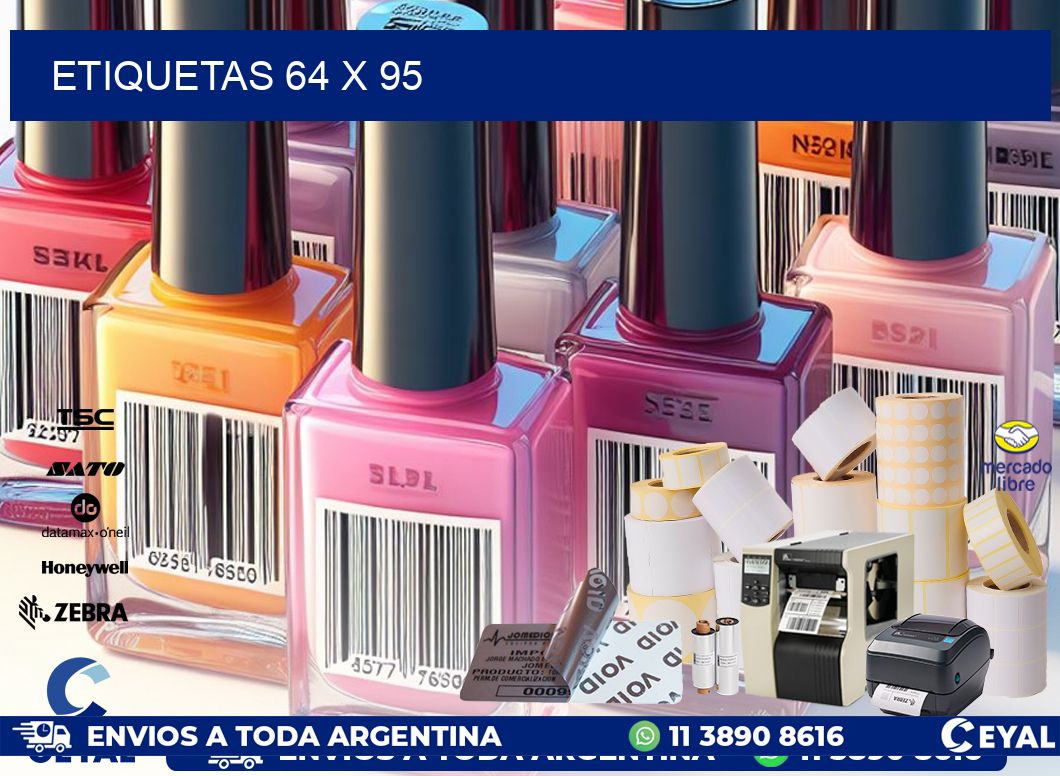 ETIQUETAS 64 x 95