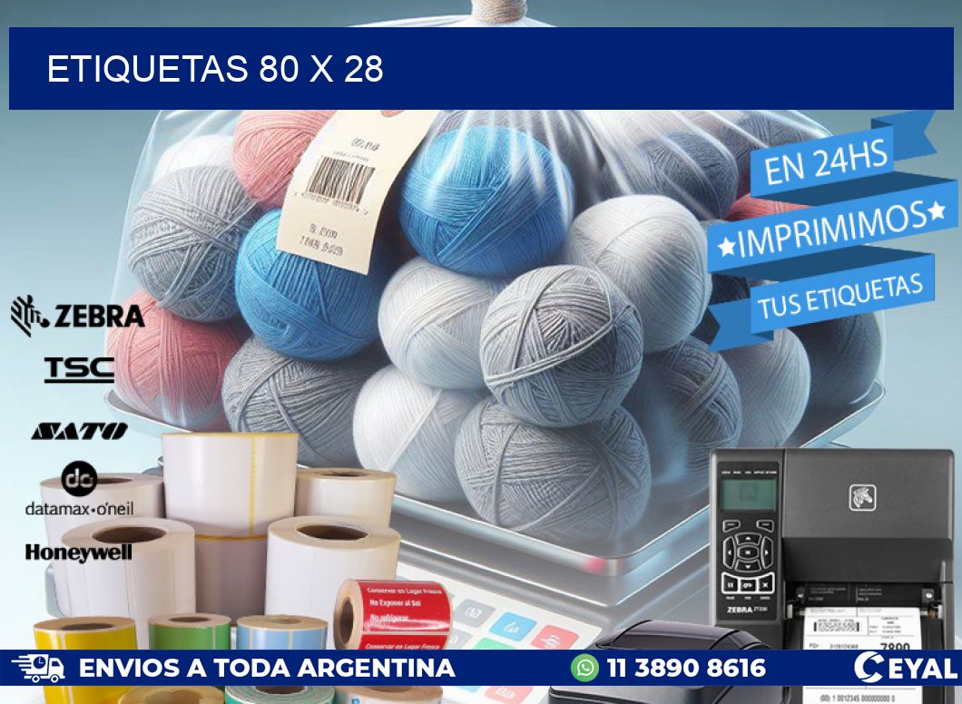 ETIQUETAS 80 x 28