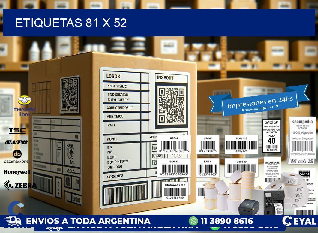 ETIQUETAS 81 x 52