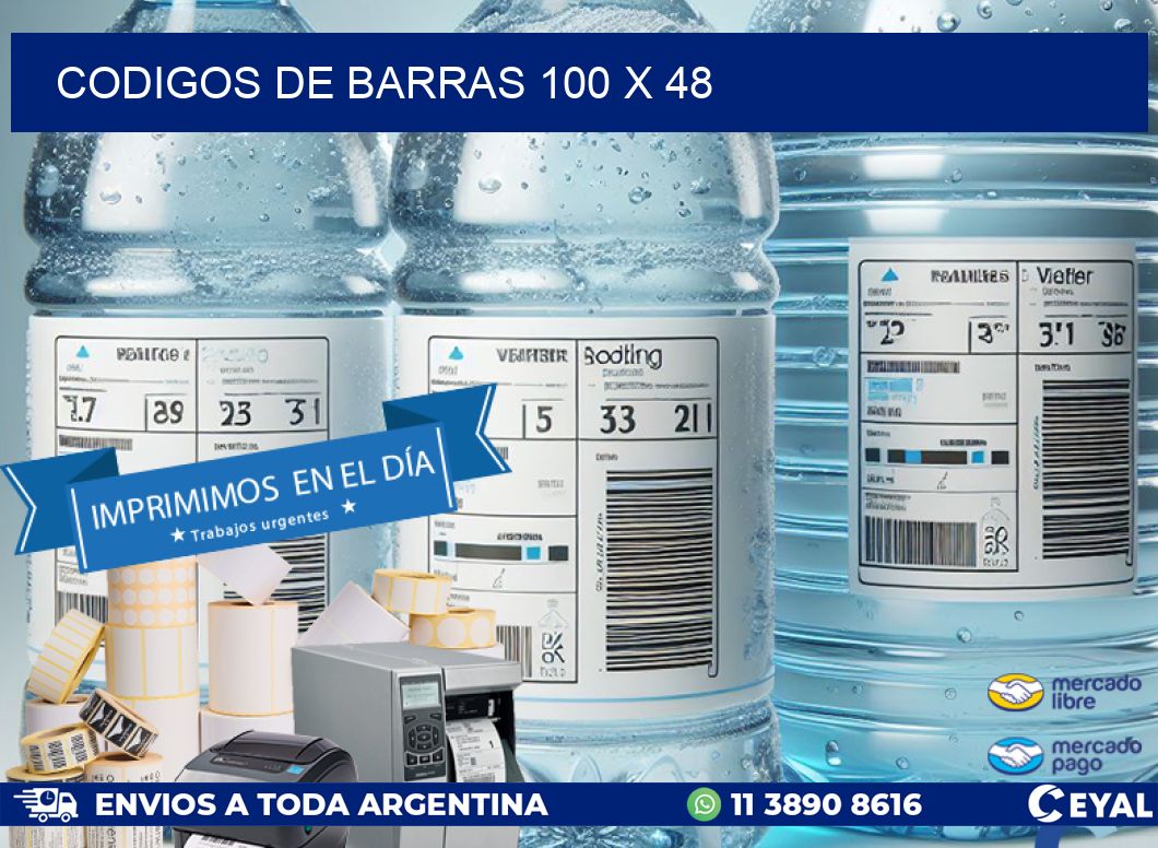 codigos de barras 100 x 48