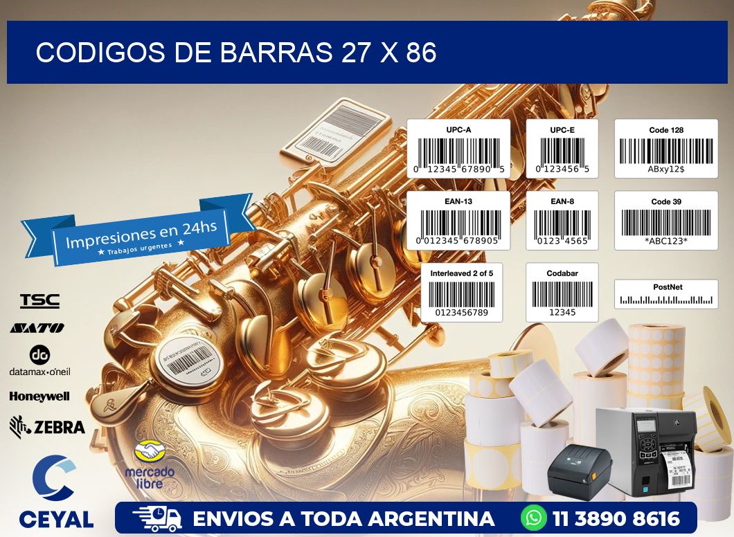 codigos de barras 27 x 86