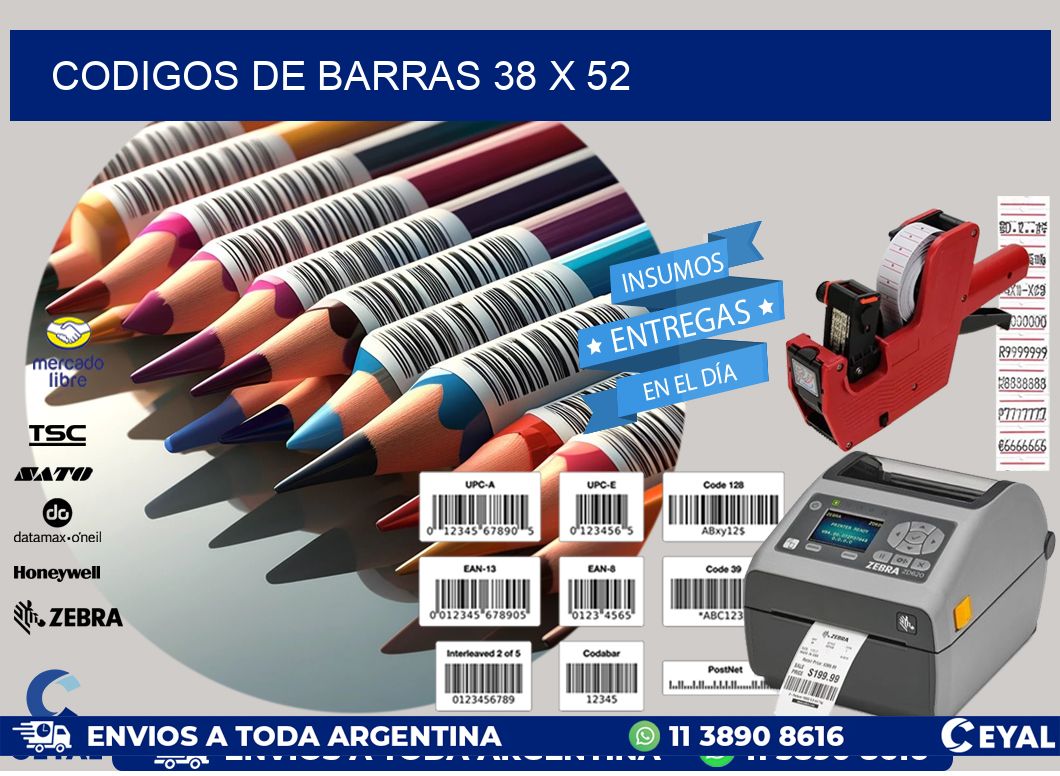 codigos de barras 38 x 52