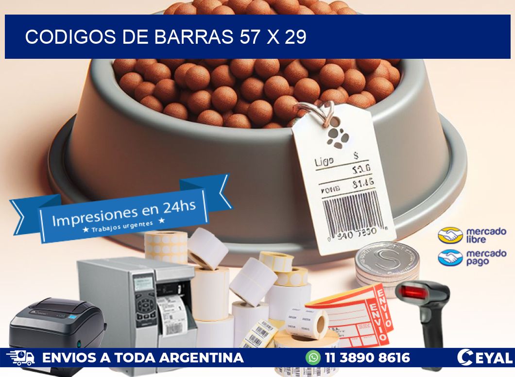 codigos de barras 57 x 29