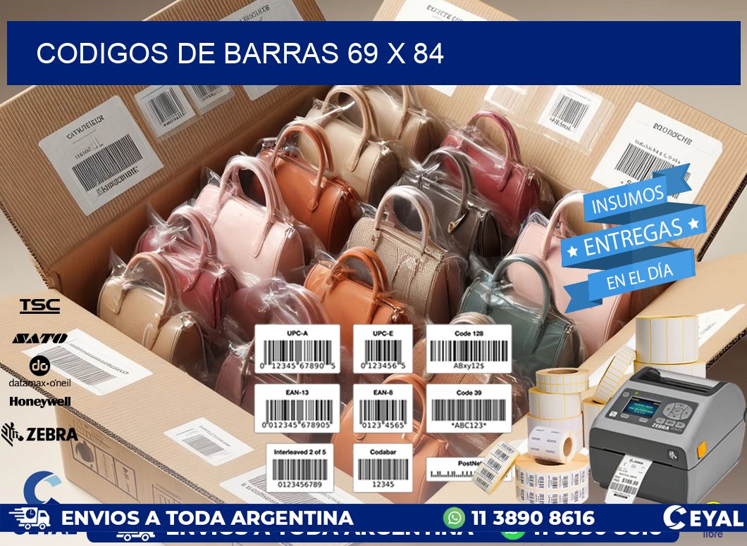 codigos de barras 69 x 84