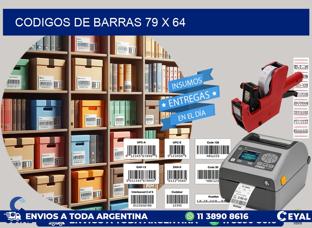 codigos de barras 79 x 64