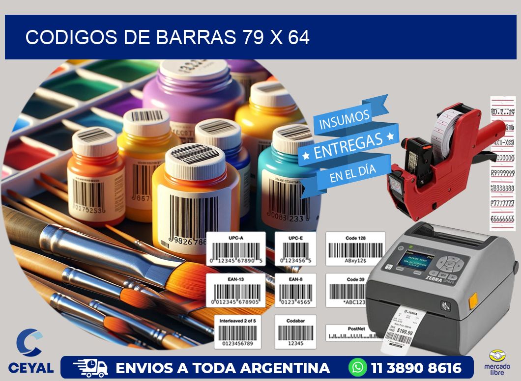 codigos de barras 79 x 64