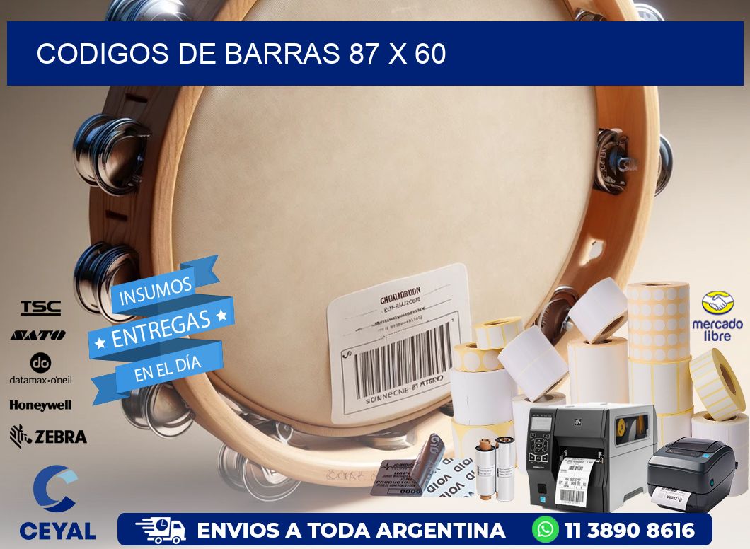 codigos de barras 87 x 60