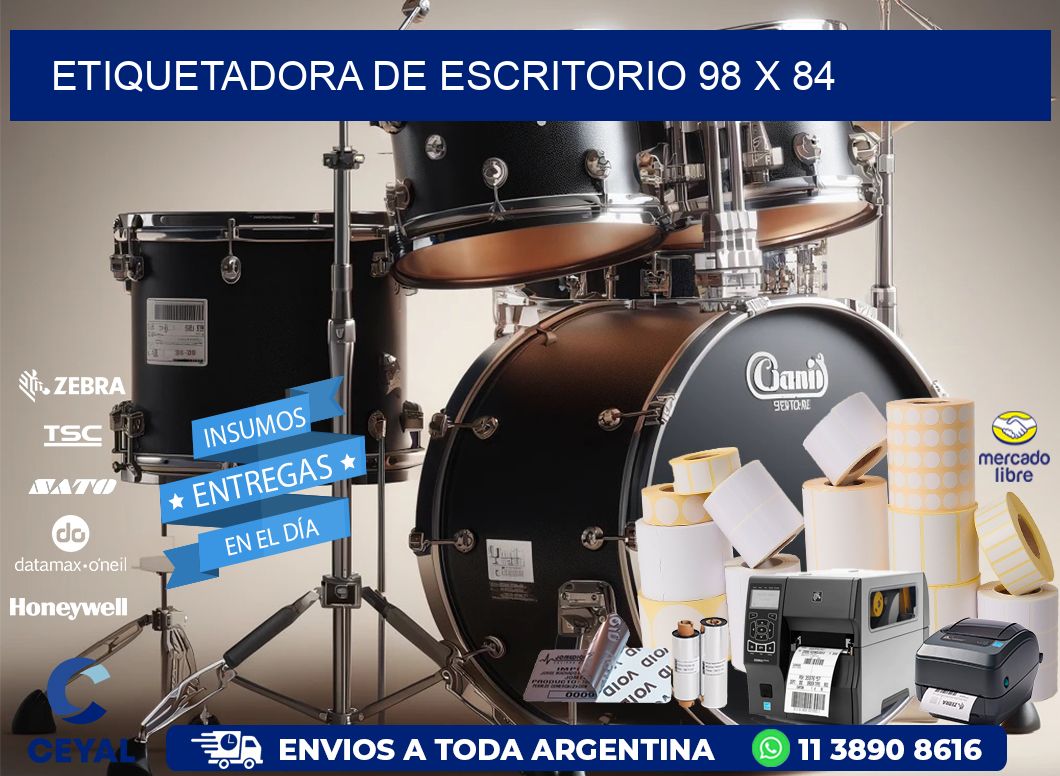 etiquetadora de escritorio 98 x 84