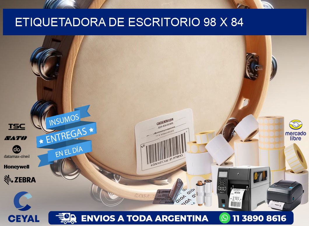 etiquetadora de escritorio 98 x 84