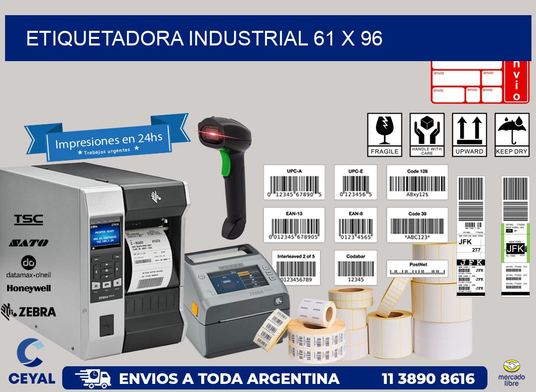 etiquetadora industrial 61 x 96