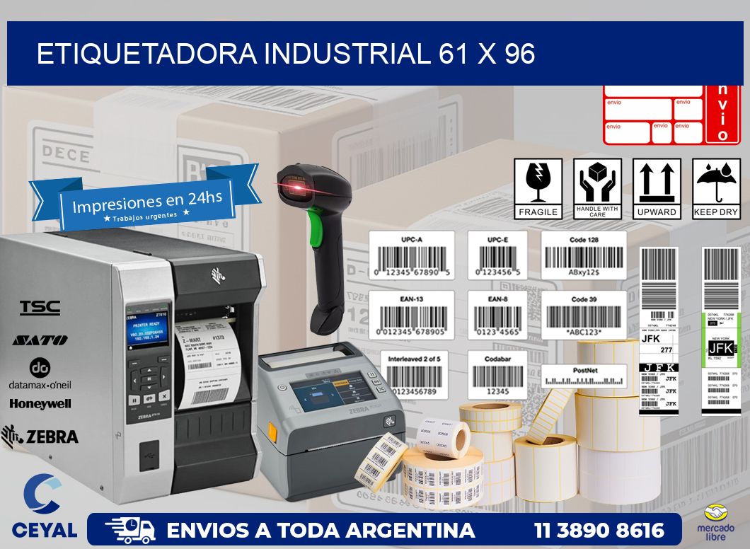 etiquetadora industrial 61 x 96