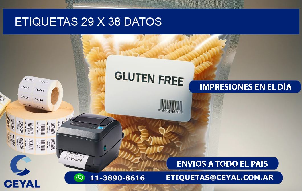 ETIQUETAS 29 x 38 DATOS