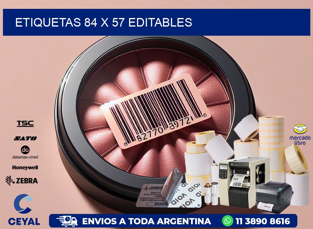 ETIQUETAS 84 x 57 EDITABLES