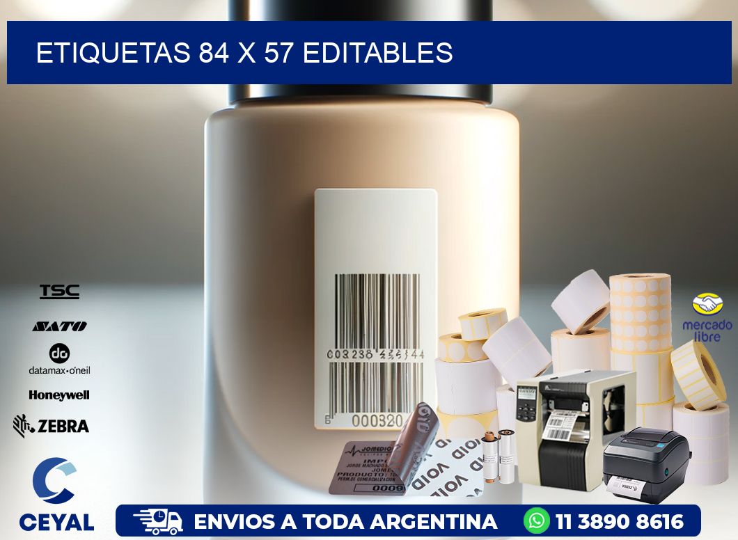 ETIQUETAS 84 x 57 EDITABLES
