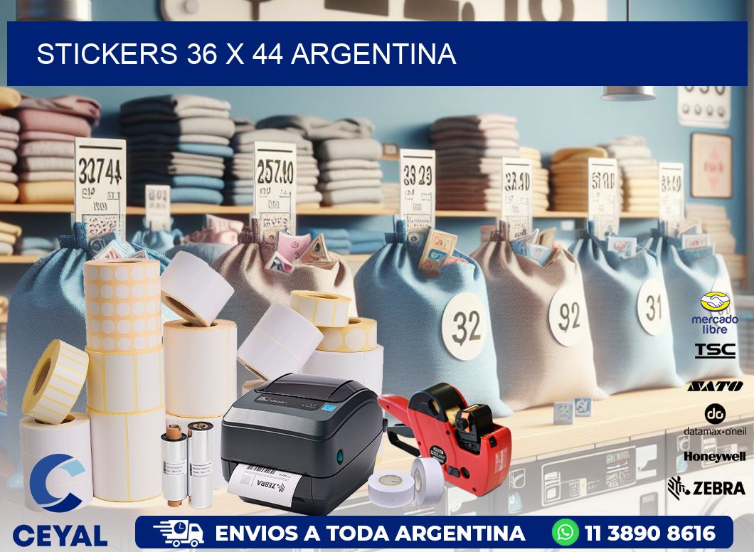 STICKERS 36 x 44 ARGENTINA