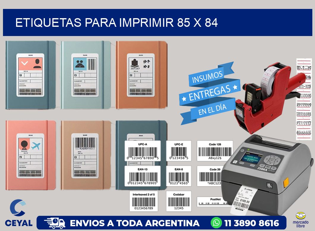 etiquetas para imprimir 85 x 84