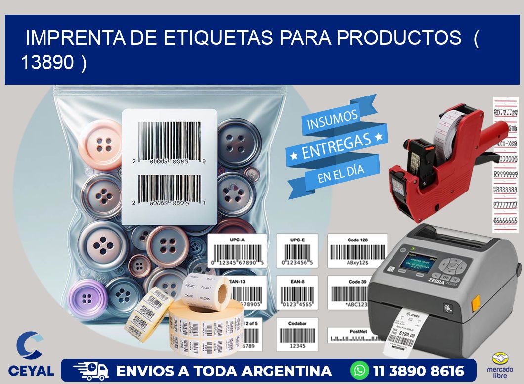 imprenta de etiquetas para productos  ( 13890 )