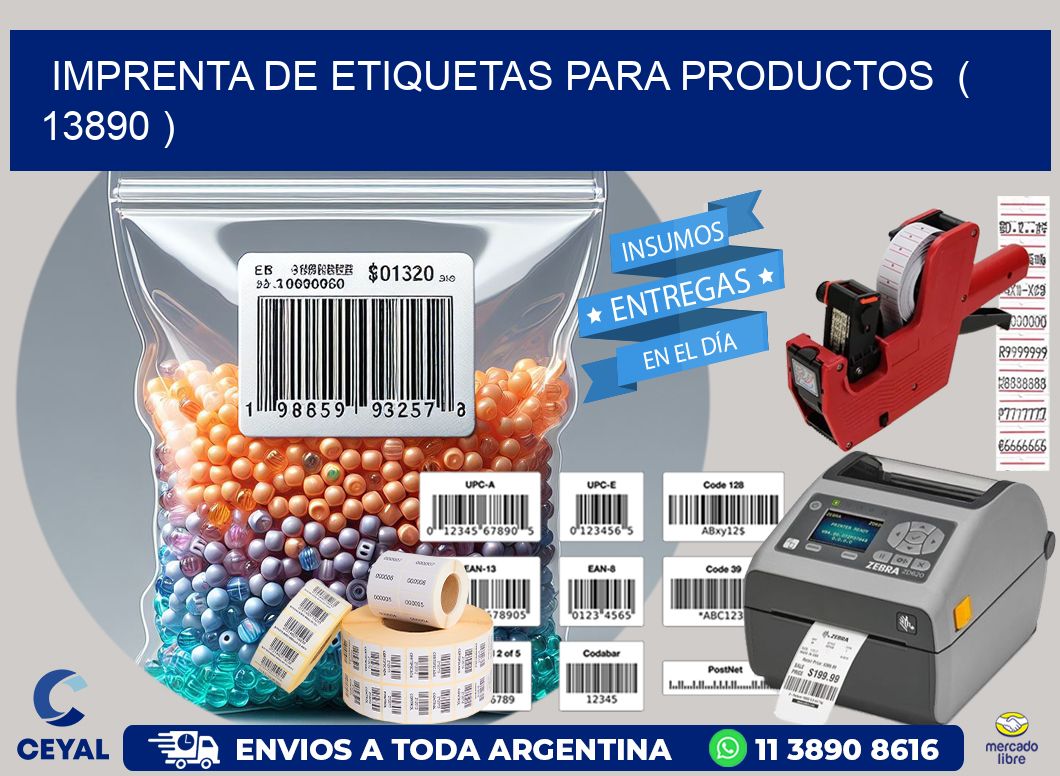 imprenta de etiquetas para productos  ( 13890 )