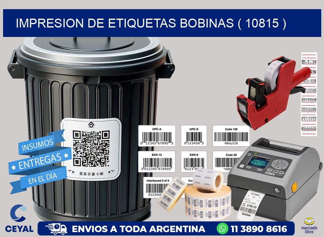 impresion de etiquetas bobinas ( 10815 )