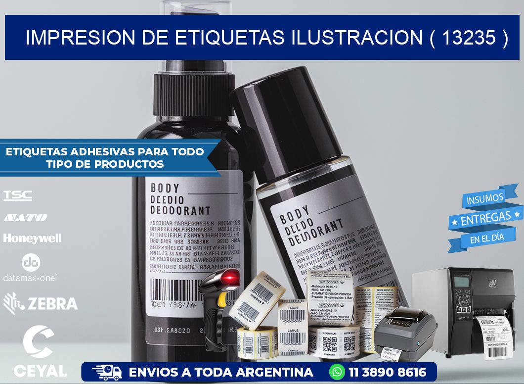 impresion de etiquetas ilustracion ( 13235 )