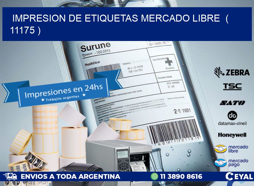 impresion de etiquetas mercado libre  ( 11175 )