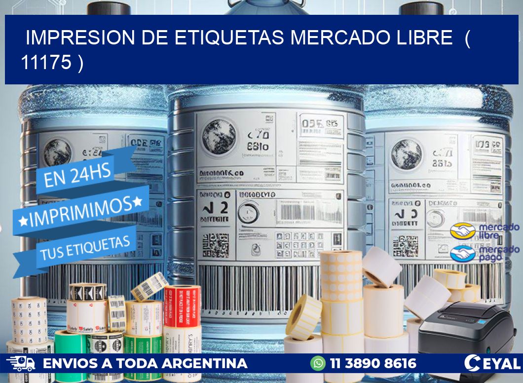 impresion de etiquetas mercado libre  ( 11175 )