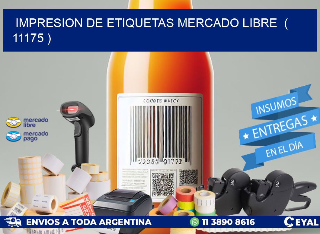 impresion de etiquetas mercado libre  ( 11175 )