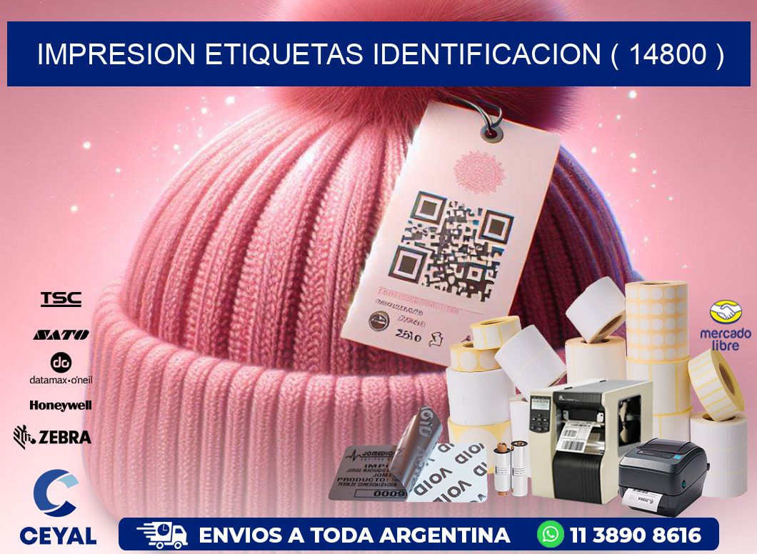 impresion etiquetas identificacion ( 14800 )